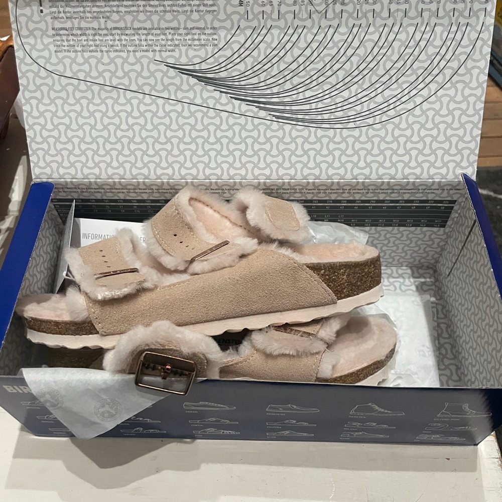 Birkenstock Arizona shearling